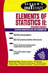 Schaum's Elements of Statistics II: Inferential Statistics by Ruth Bernstein, Stephen Bernstein
